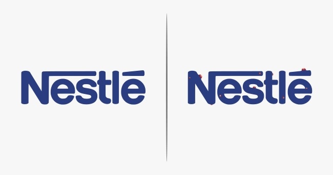 NESTLE - Logos de algunas marcas, si reflejaran la esencia de sus productos