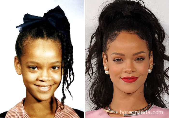 childhood celebrities when they were young kids 118 58b6e072165ec  700 - Rihanna
