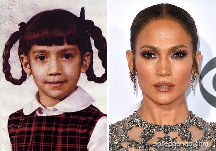 childhood celebrities when they were young kids 122 58b6e46d206f0  700 - Jennifer Lopez