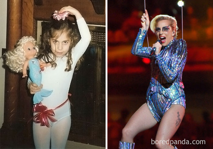 childhood celebrities when they were young kids 148 58b6791fd89e4  700 - Lady Gaga