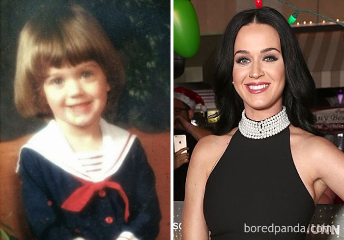 childhood celebrities when they were young kids 153 58b6e95589ed8  700 - Katy Perry