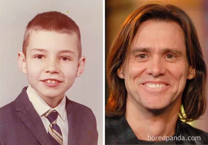 childhood celebrities when they were young kids 163 58b6c6613fbb5  700 - Jim Carrey
