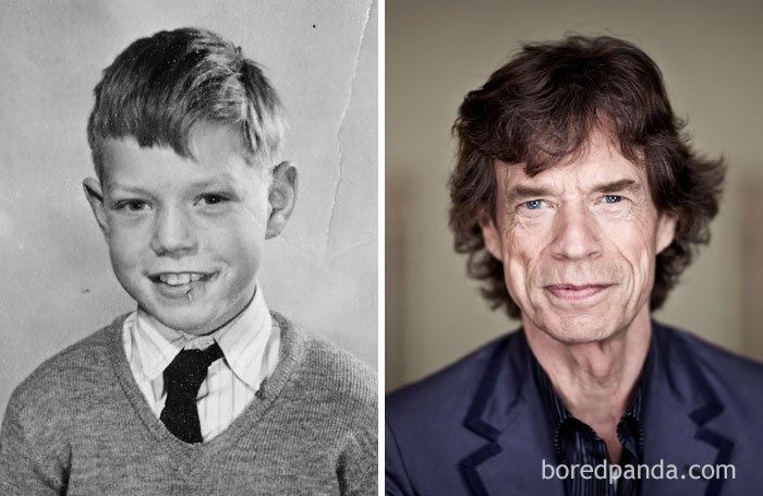 childhood celebrities when they were young kids 21 58bd2dfd22924  700 - Mick Jagger