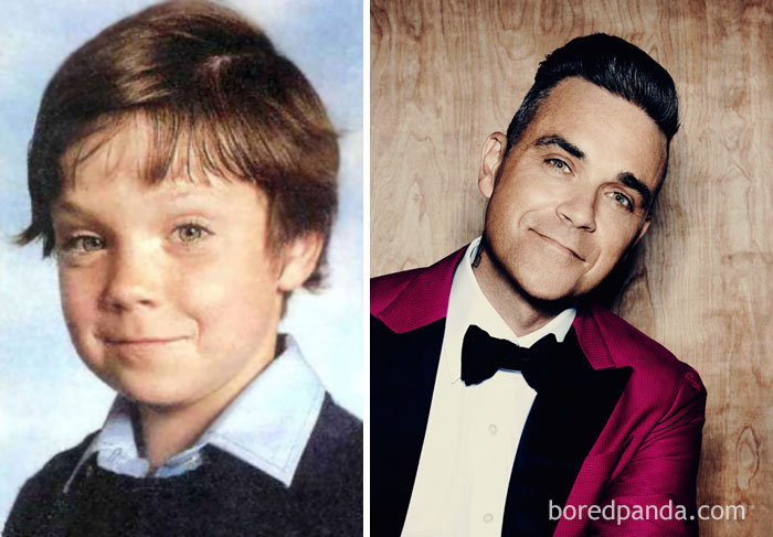 childhood celebrities when they were young kids 39 58b965de13f86  700 - Robbie Williams