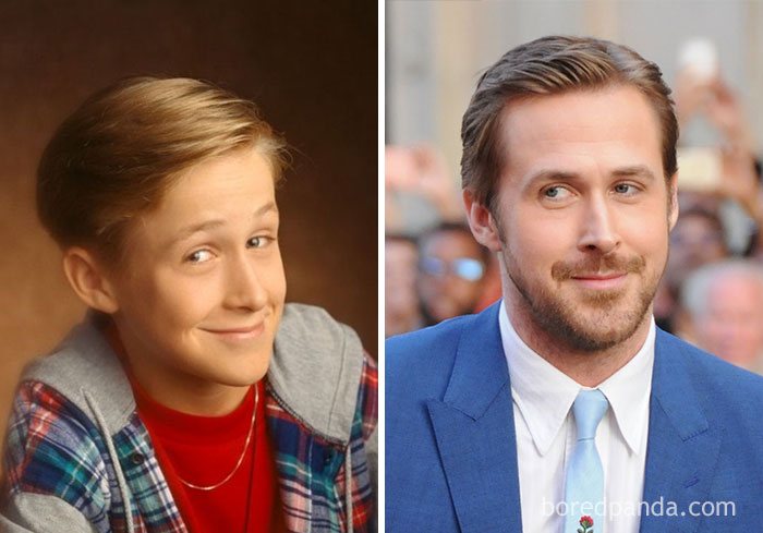 ryan gosling - 10 Fotos de famosos en su infancia! Parte 1
