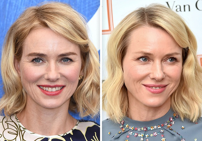 Naomi Watts sin maquillaje