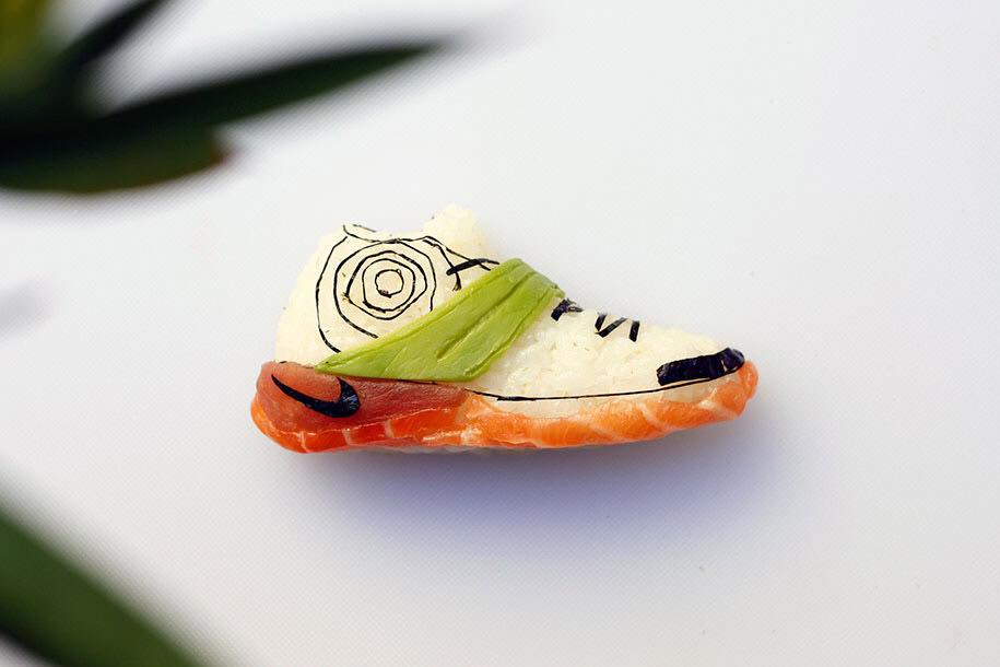 Quieres comer Sushi en forma de zapatos dalemedia 4
