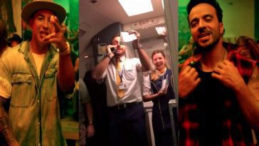 Un azafato de avion hace viral su version de Despacito
