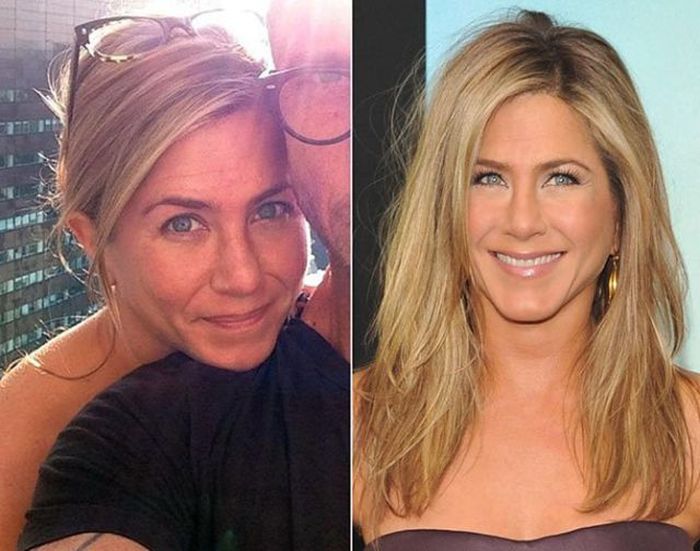 jennifer aniston 10 Celebridades Sin Maquillaje - 10 Celebridades sin Maquillaje. MakeUp Free