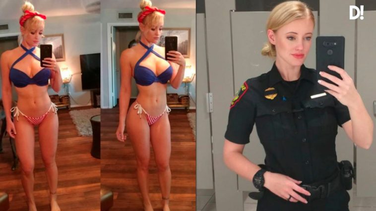 Haley Drew la policia que enamora a todos en Instagram