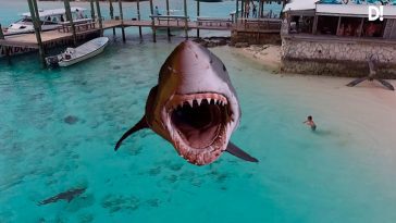El VIDEO en que cuatro tiburones se aproximan a un chico en playa Dalemedia  364x205 - El VIDEO en que cuatro #tiburones se aproximan a un niño en una playa de Bahamas   #Viral