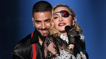 Madonna y Maluma en los Billboards