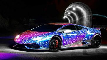 Lamborghini de Chris Brown