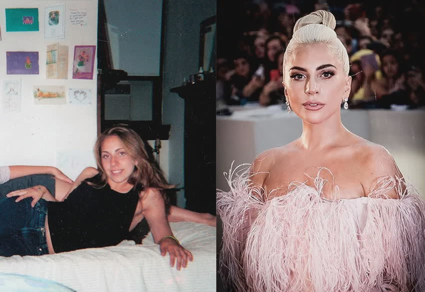 Lady Gaga1 - 12 FOTOS DE FAMOSOS antes de ser FAMOSOS