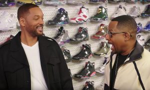 WILL SMITH y MARTIN LAWRENCE en SNEAKER SHOPPING