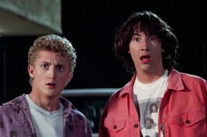 bill and ted 2  300x198 - BILL & TED FACE THE MUSIC, LA SECUELA más esperada de Keanu Reeves