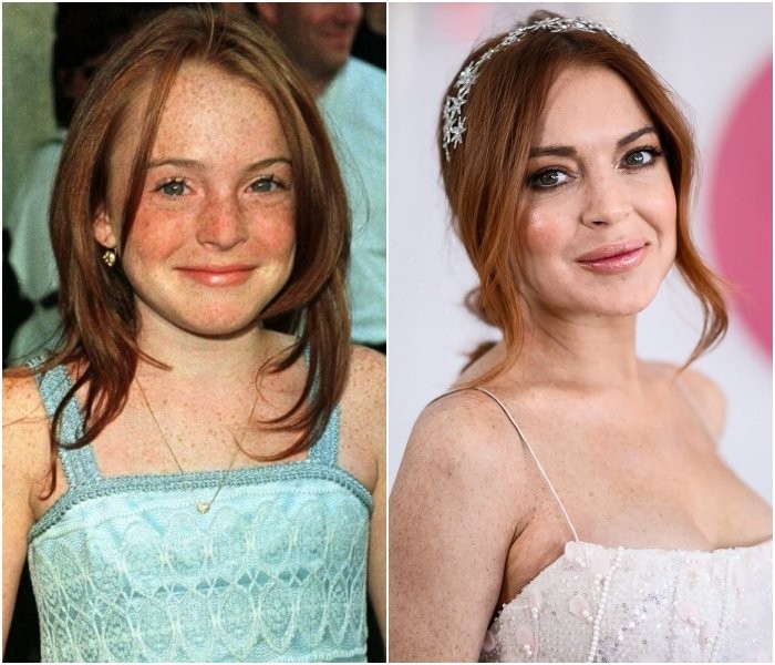 Lindsay Lohan - Margot Robbie y 14 Celebridades cuando eran niños