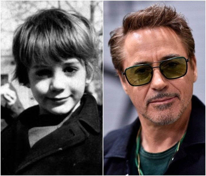 Robert Downey Jr. - Margot Robbie y 14 Celebridades cuando eran niños