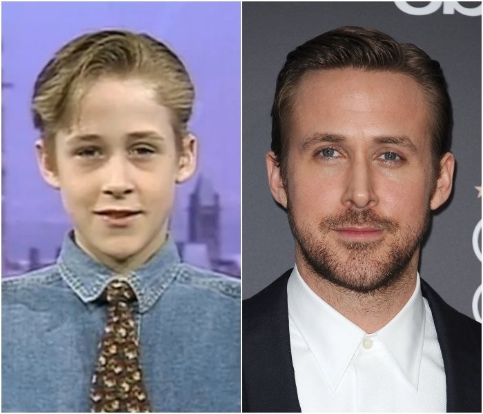 Ryan Gosling - Margot Robbie y 14 Celebridades cuando eran niños
