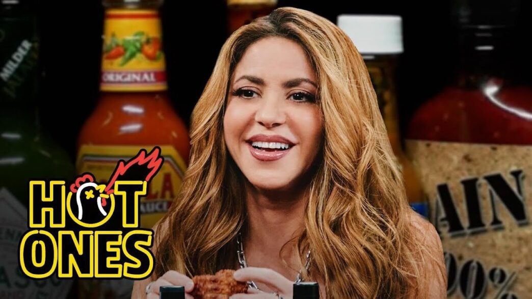 SHAKIRA HOT ONE DALENEWS 1044x587 - Shakira Howls Like a She-Wolf While Eating Spicy Wings