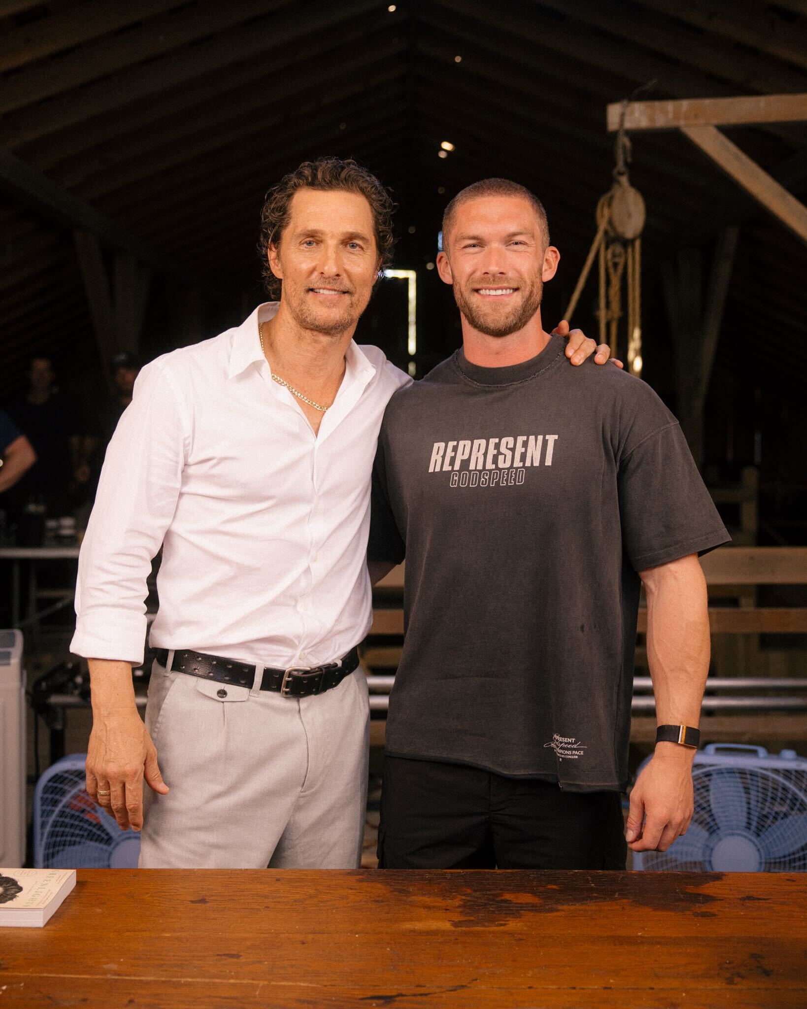 Matthew McConaughey and chris dalenews - Matthew McConaughey The Art of Living a Courageous Life