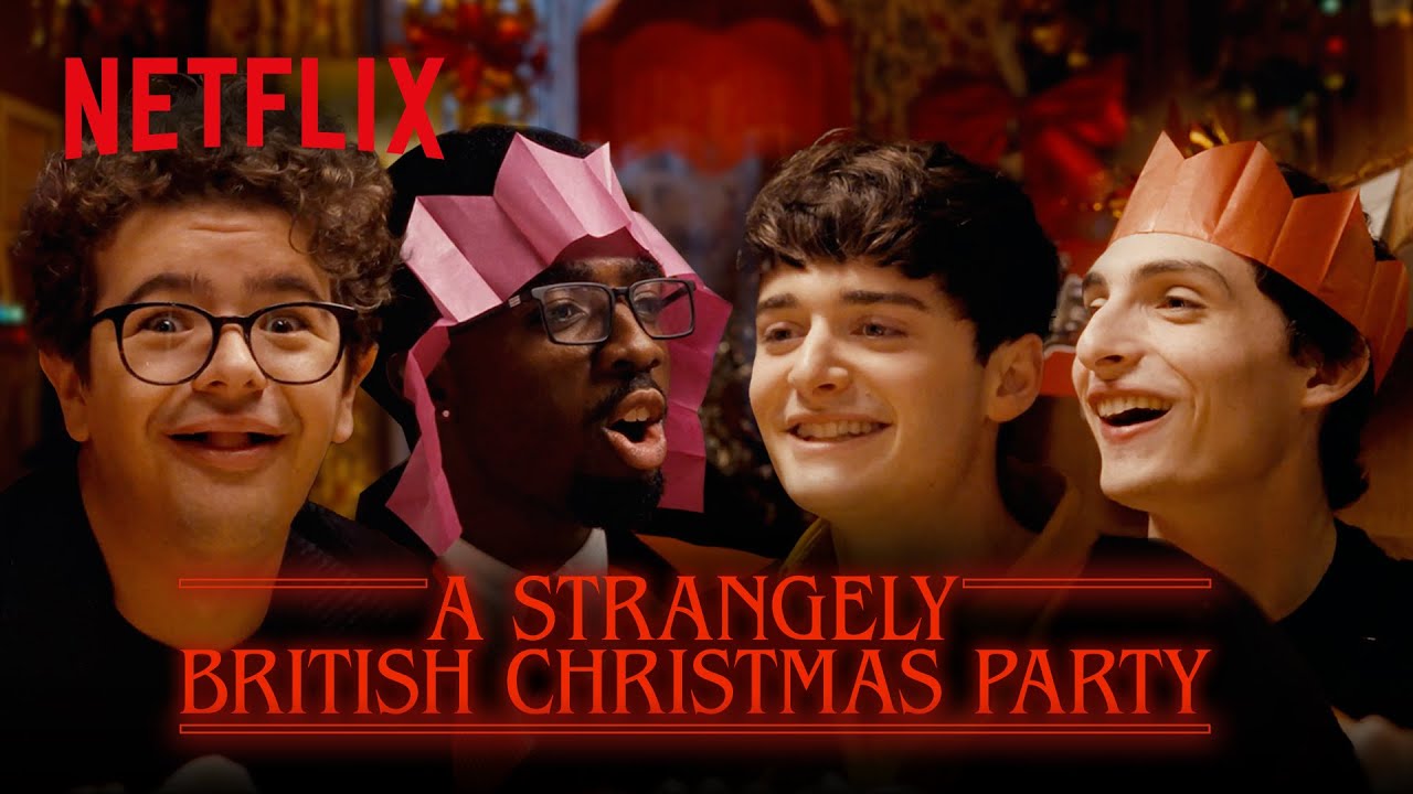 Stranger Things Navidad elegante dalenews  - Stranger Things: Navidad elegante… hasta que empieza la trivia