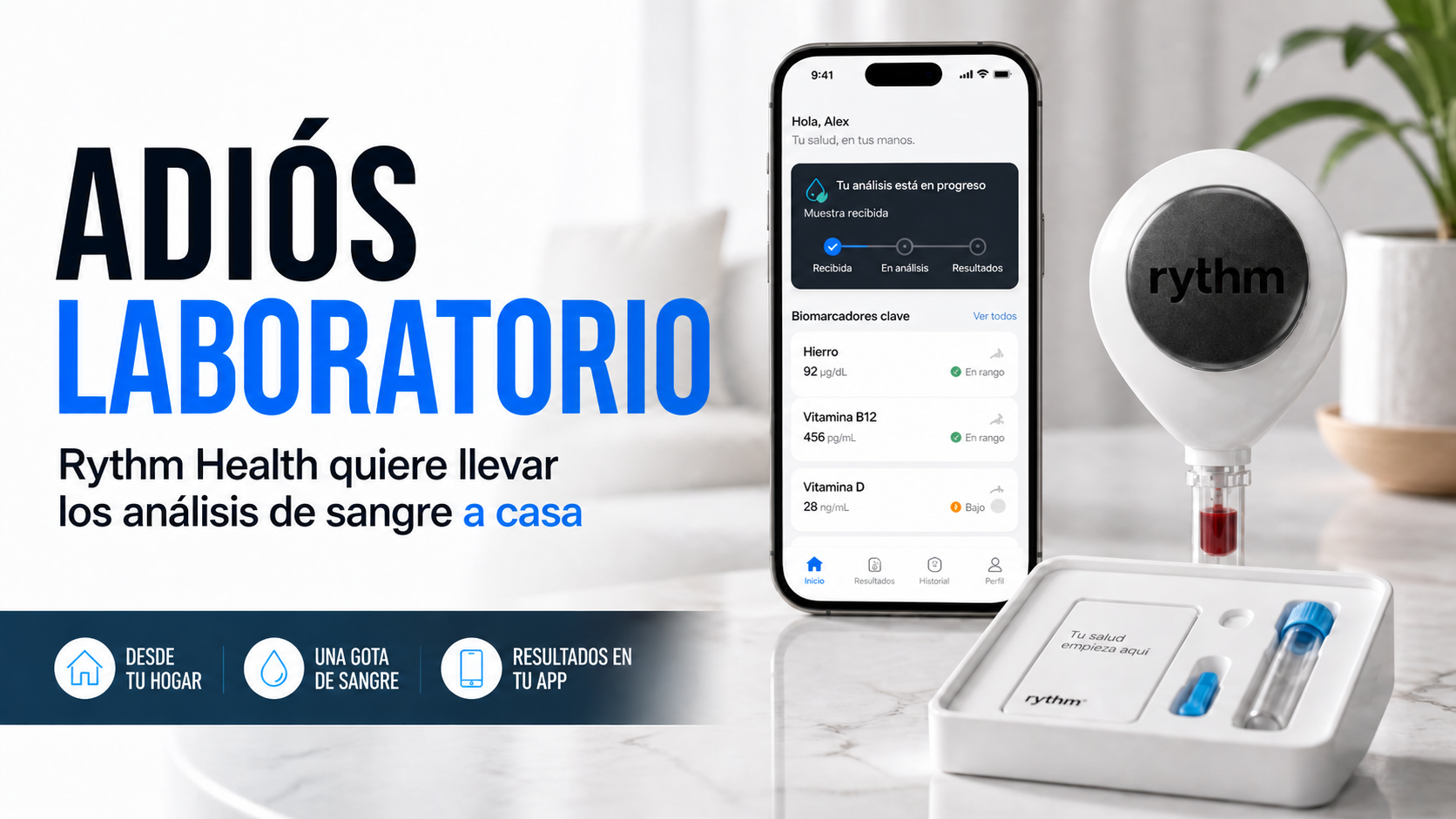 Rythm Health un analisis de sangre tan facil como pedir un delivery dalenews 1 - Rythm Health un análisis de sangre tan fácil como pedir un delivery