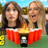 Kate Hudson Brenda Song Drew Tarver and Scott MacArthur Play Hot Ones Wing Pong DALENEWS 95x95 - Kate Hudson, Brenda Song, Play Hot Ones Wing Pong