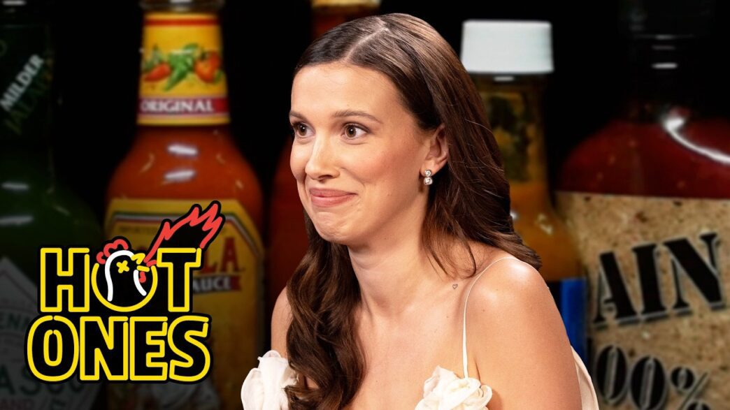 Millie Bobby Brown regreso a Hot Ones DALENEWS 1044x587 - Millie Bobby Brown regresó a Hot Ones